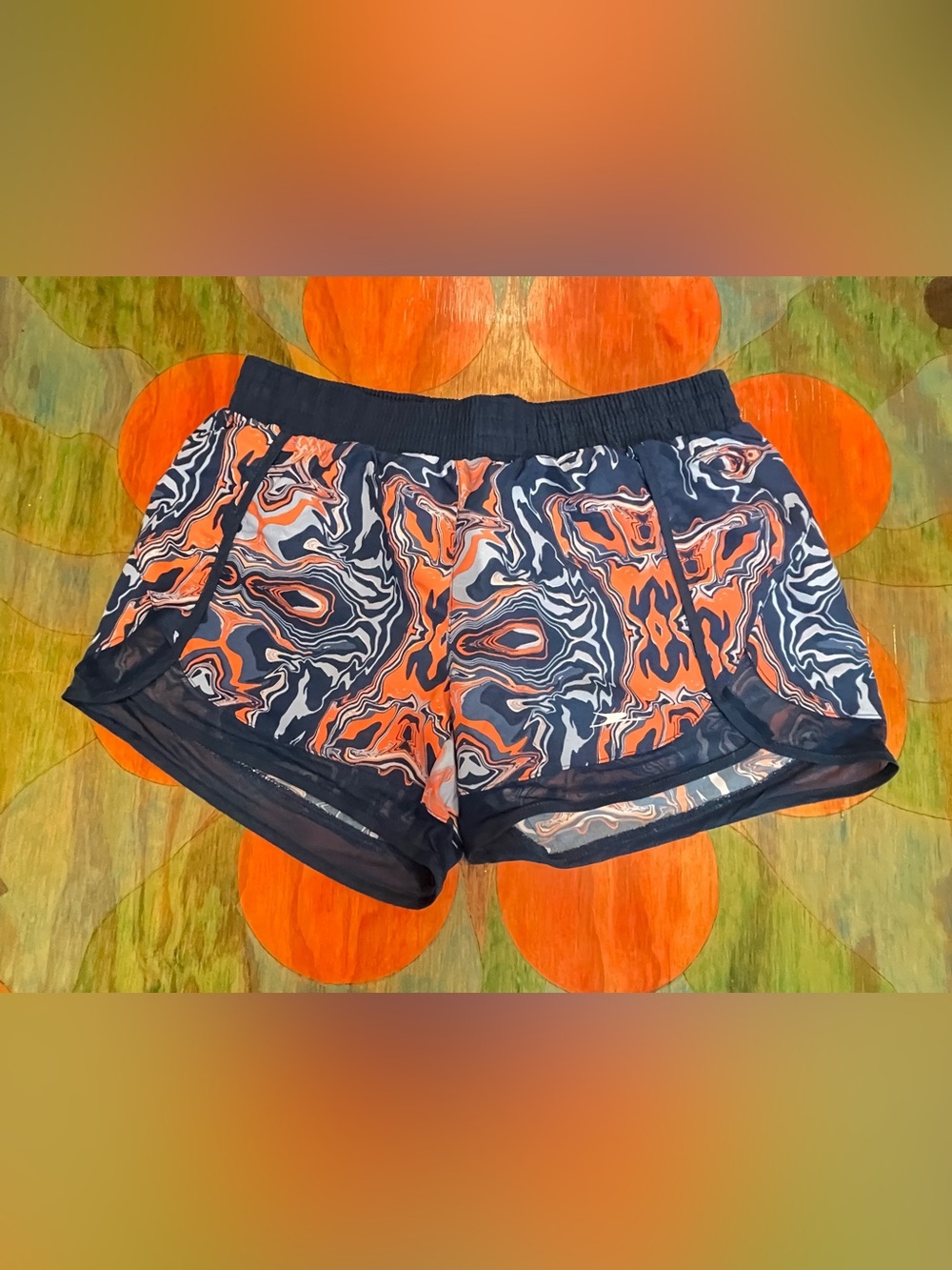 Crane Shorts Womens Small Running Performance CrossFit Mesh Trim
